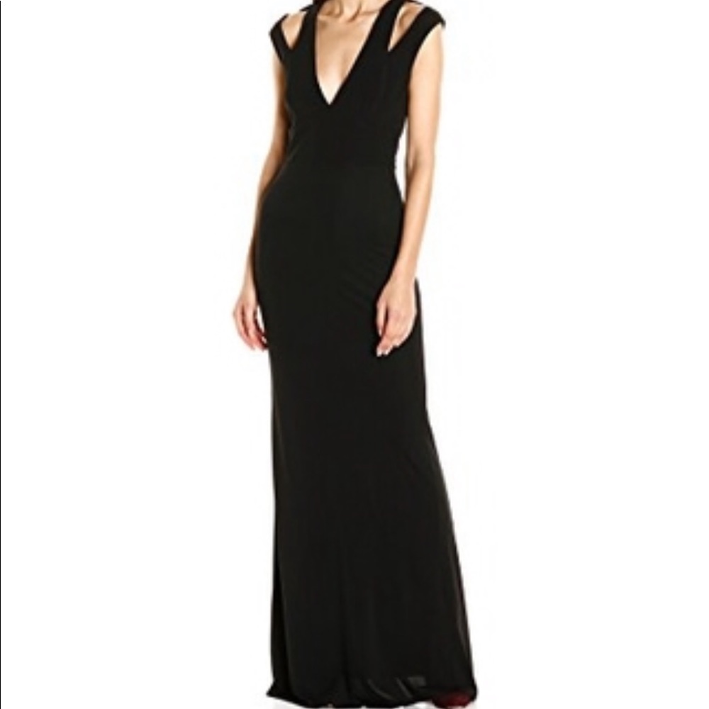 Black abs gown